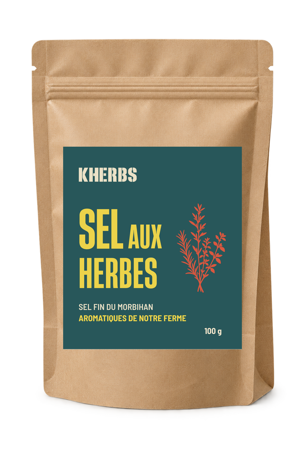 Sel fin aux Herbes de Provence bio — 100 g